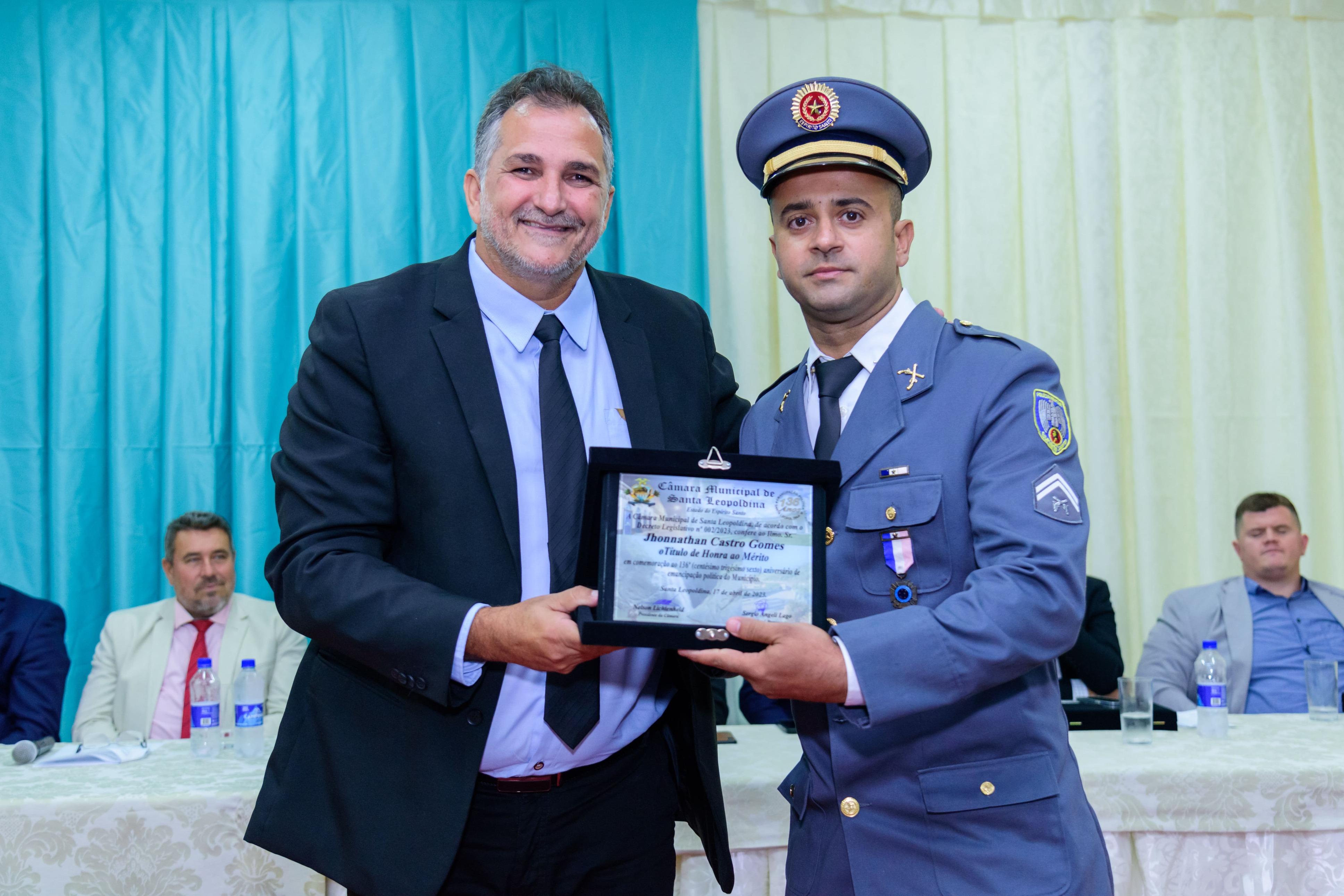 Sergio - entrega titulo