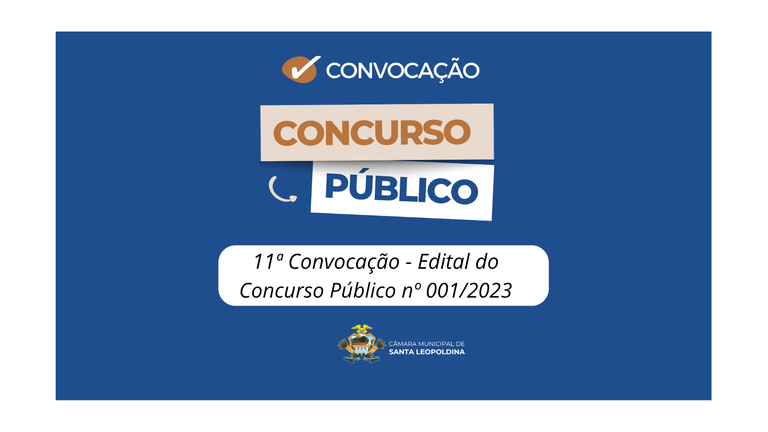 11ª Convocação - Edital de Convocação