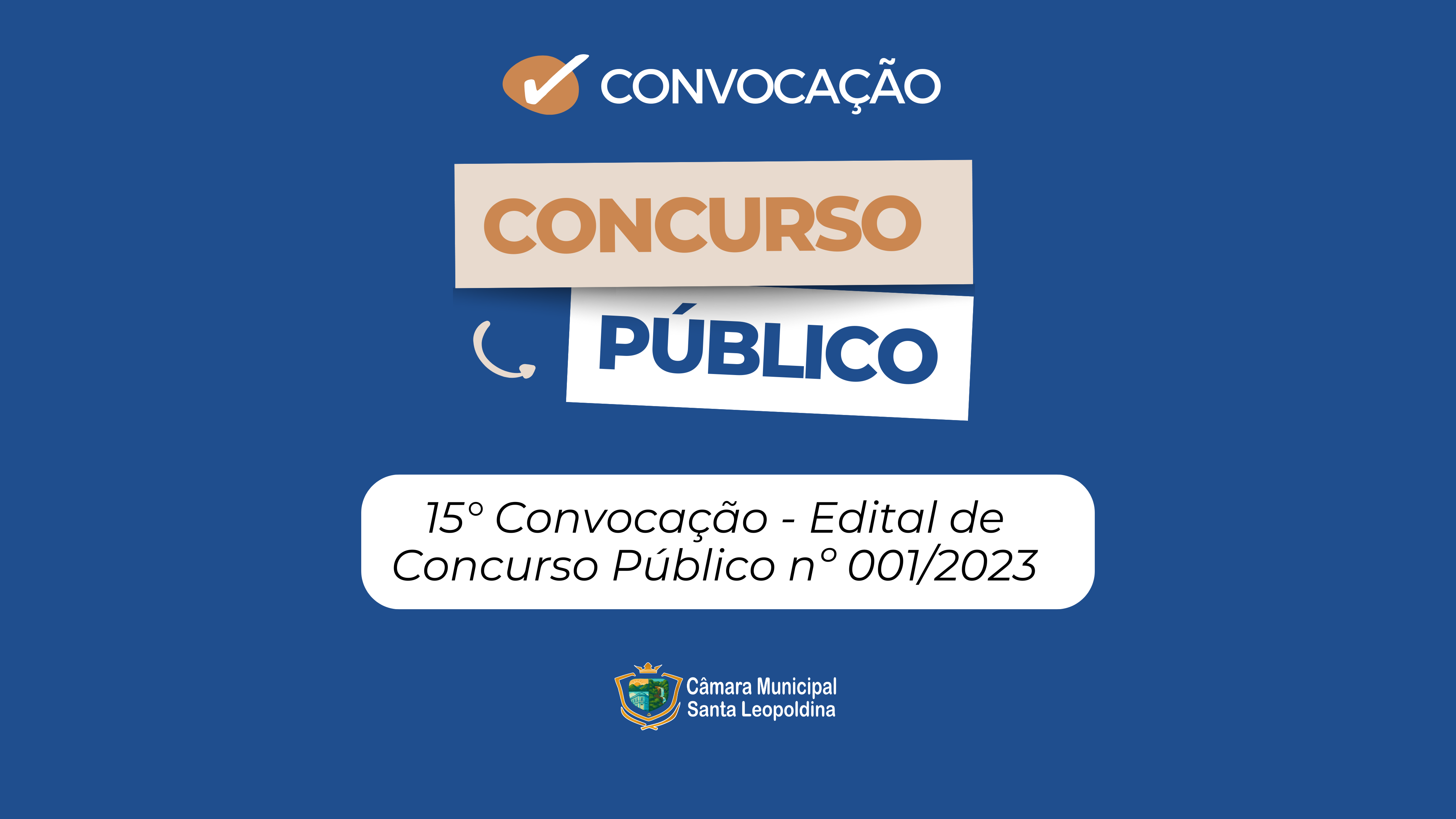 15º Convocação do Concurso Público