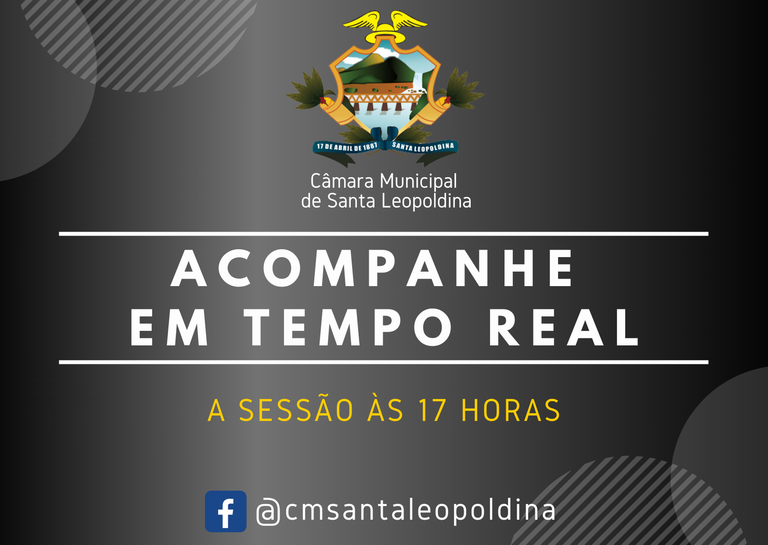 ACOMPANHE EM TEMPO REAL HOJE À SESSÃO ÀS 17 HORAS