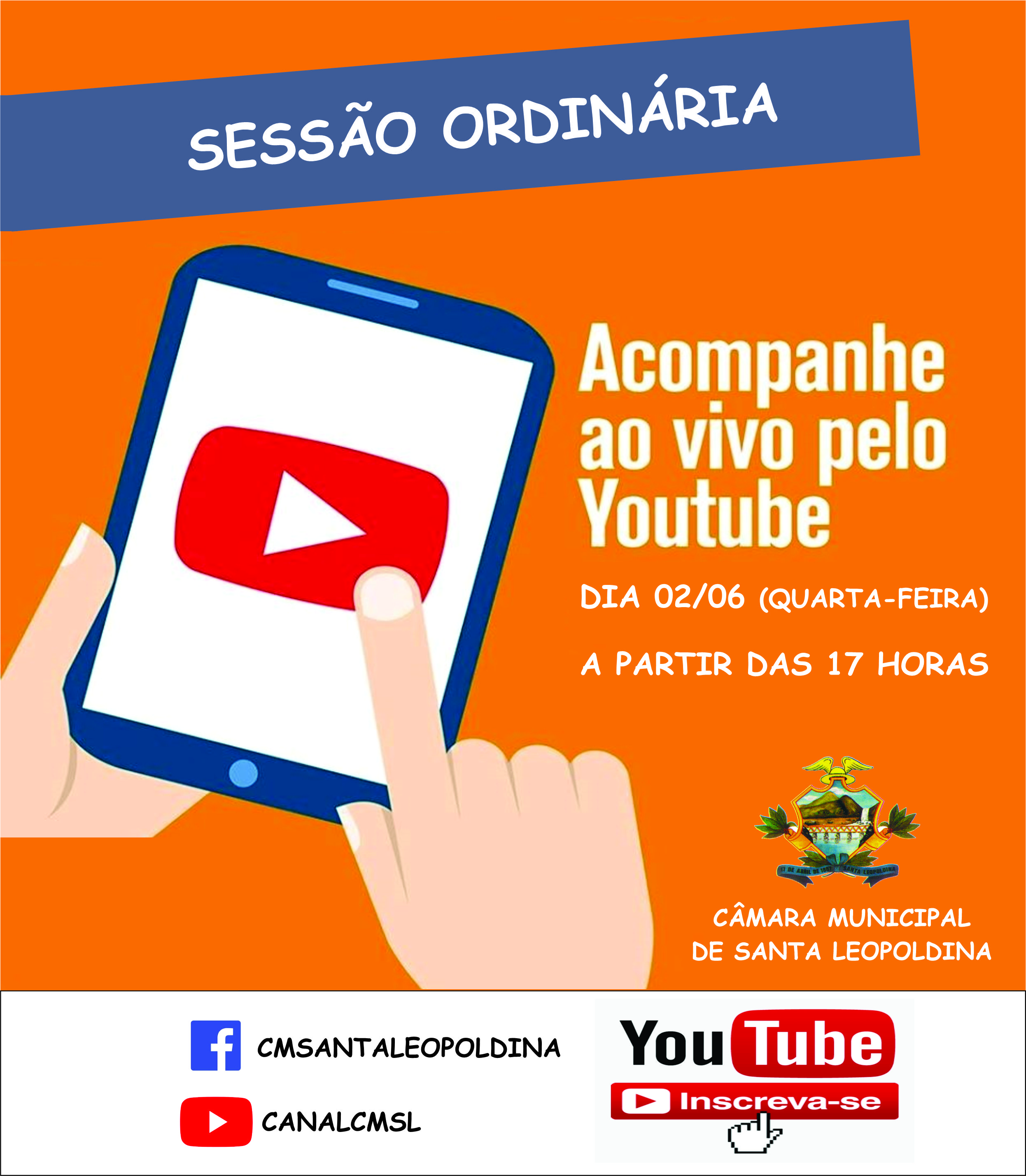 ASSISTA AO VIVO A SESSÃO DA CÂMARA