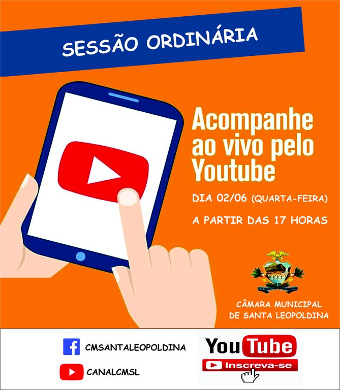 ASSISTA AO VIVO A SESSÃO DA CÂMARA