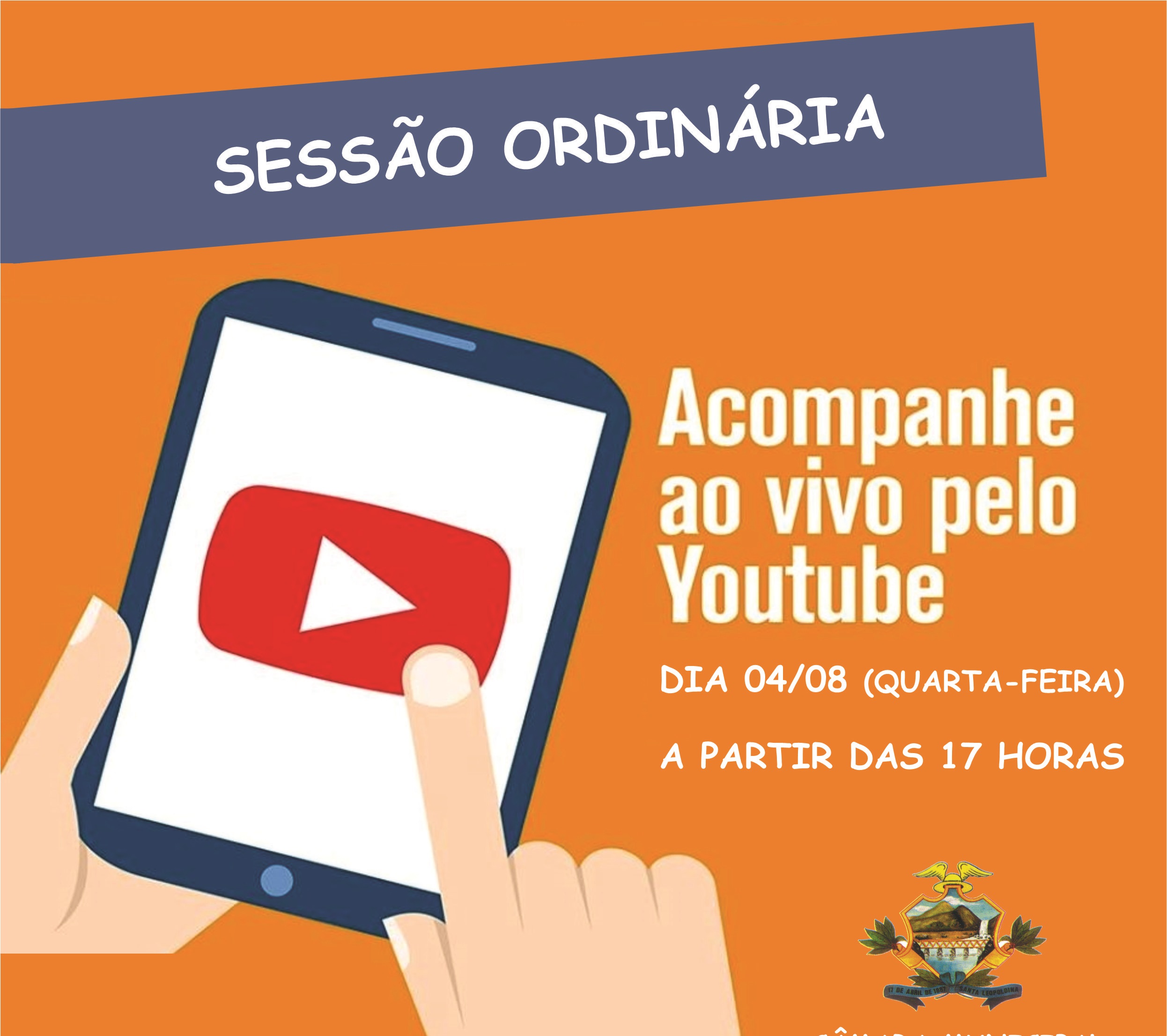 ASSISTA AO VIVO A SESSÃO DA CÂMARA