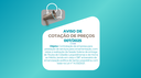 AVISO DE COTAÇÃO DE PREÇOS 007/2025
