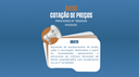Aviso de Cotação de Preços 013/2025