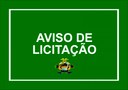 AVISO DE LICITAÇÃO