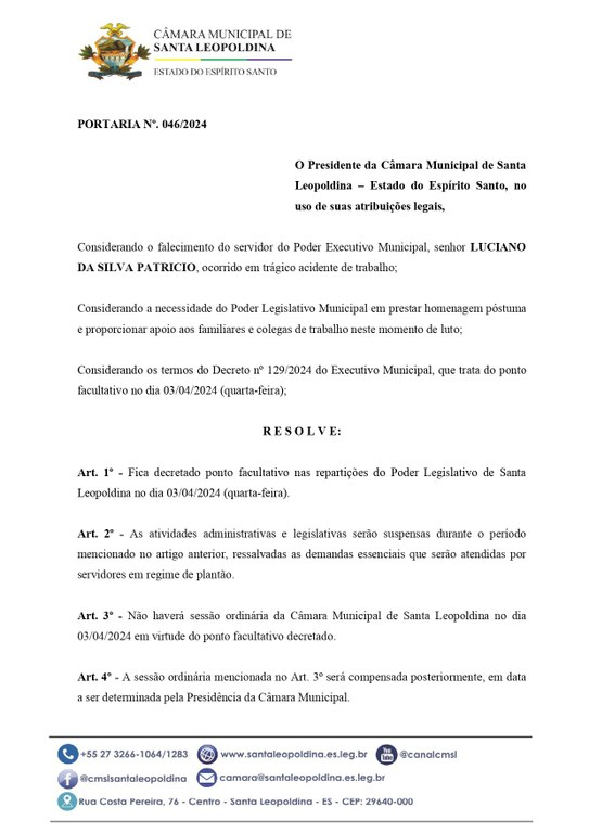 CÂMARA INFORMA!