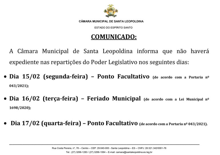 COMUNICADO