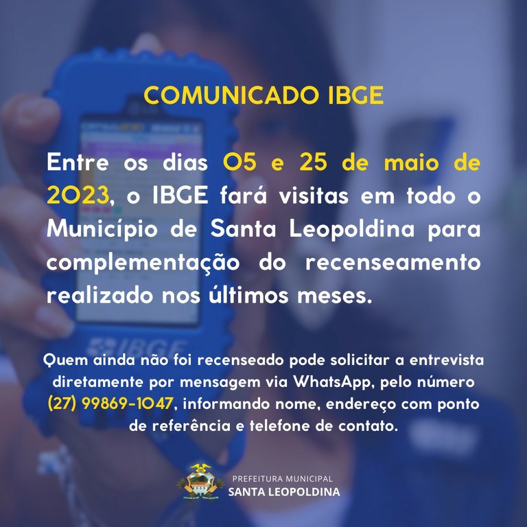 COMUNICADO IBGE