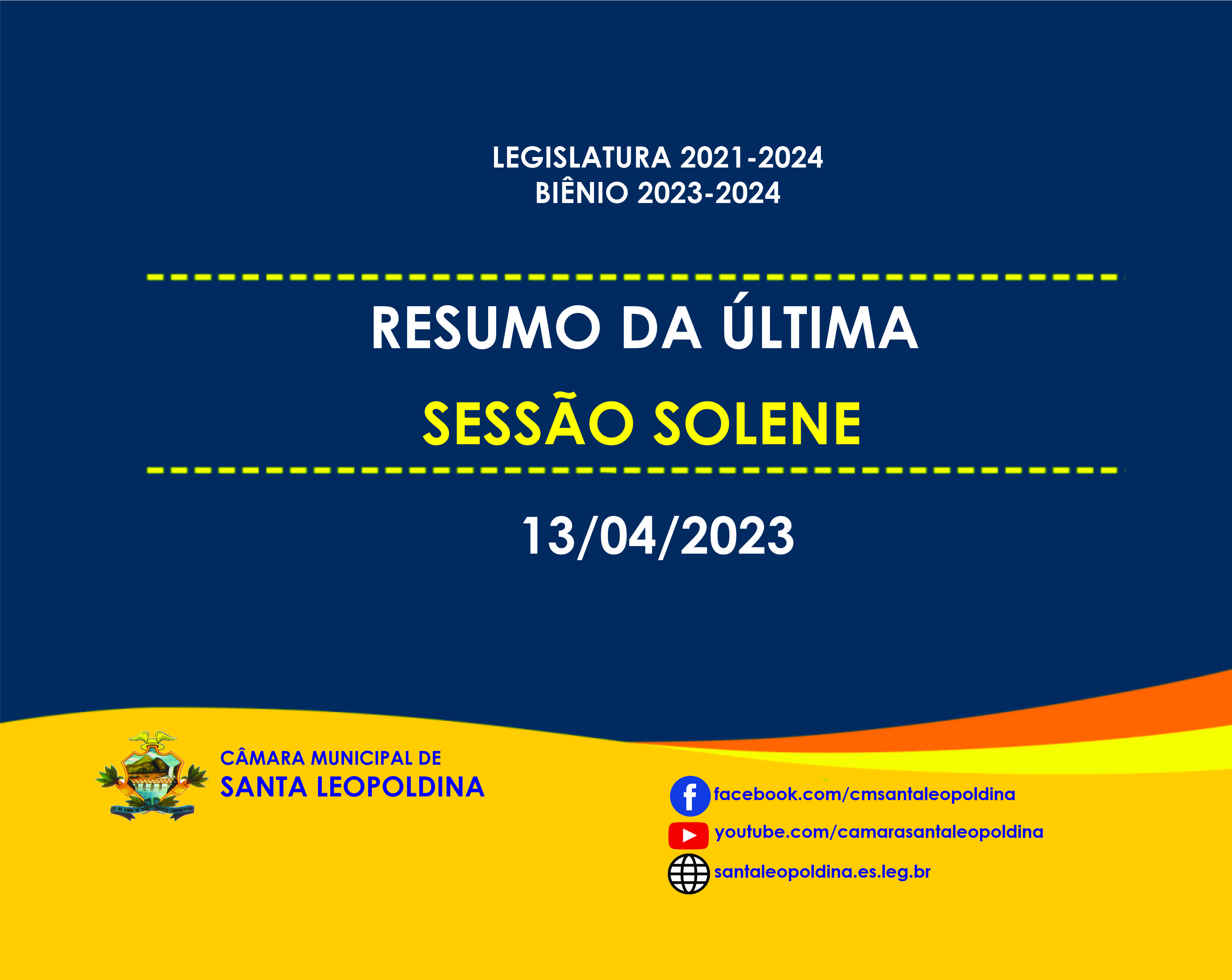 Confira a Sessão Solene!