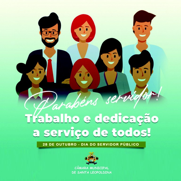 DIA DO SERVIDOR PÚBLICO!