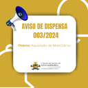 DISPENSA DE LICITAÇÃO 003/2024