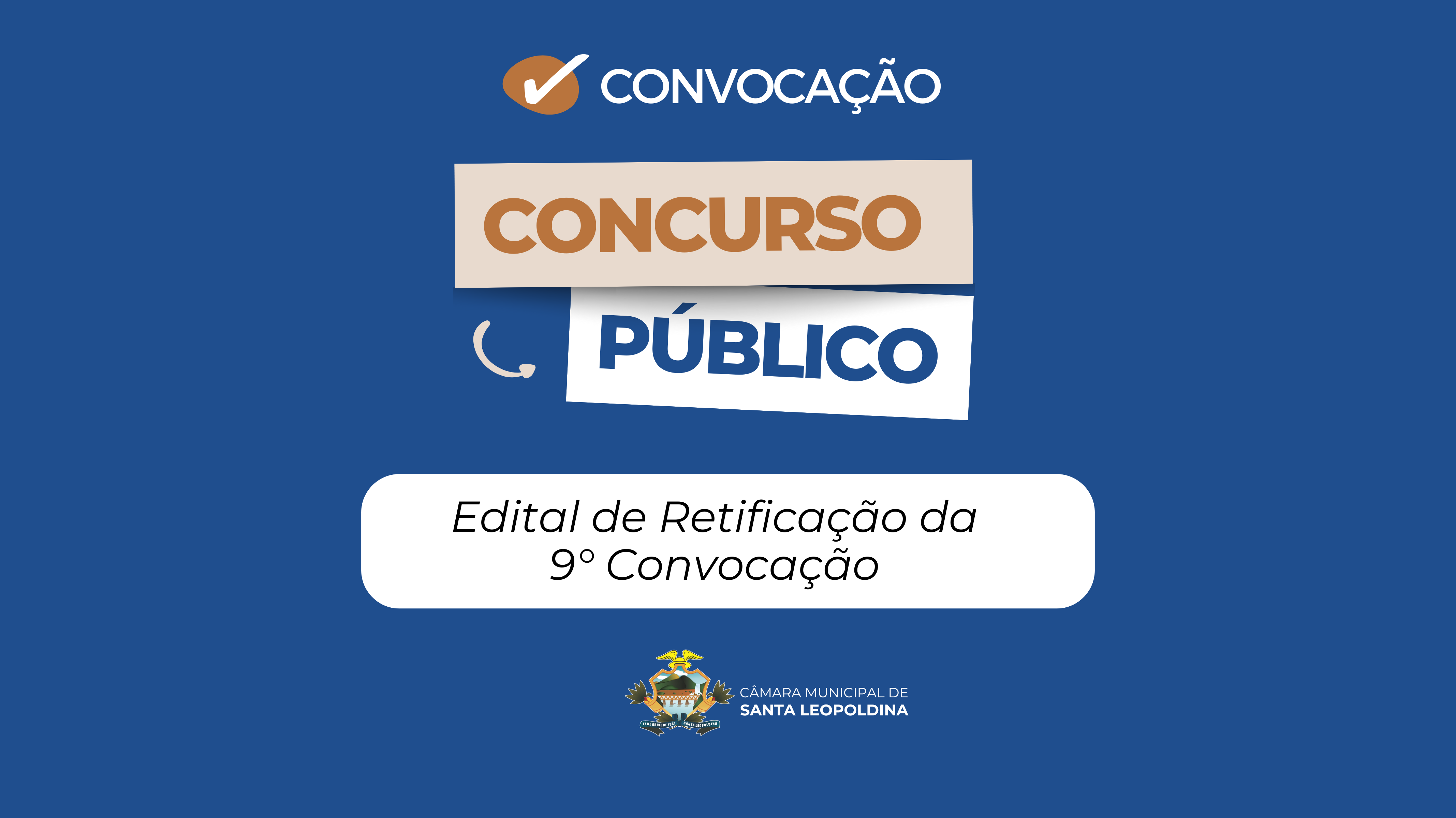 Edital de Retificação da 9ª Convocação