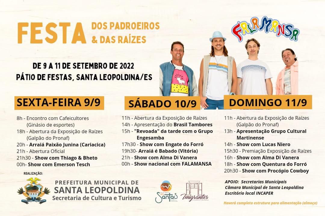 FESTA DOS PADROEIROS & DAS RAÍZES