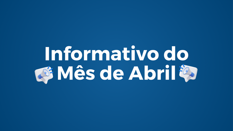 Informativo | Abril