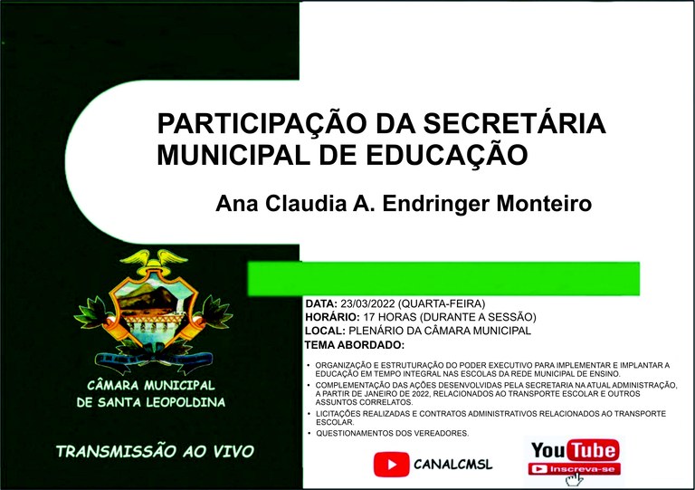 PARTICIPAÇÃO NA SESSÃO