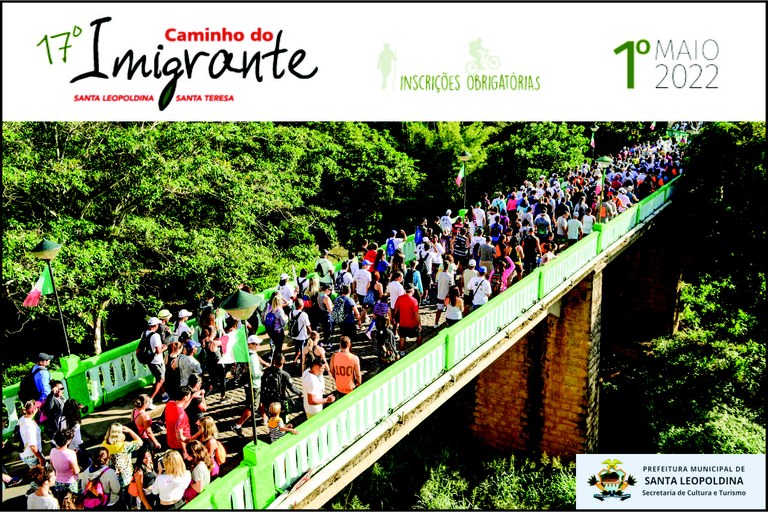 Participe do 17º Caminho do Imigrante
