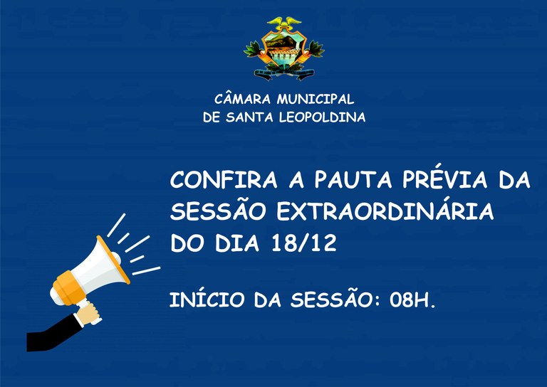 PAUTA PRÉVIA