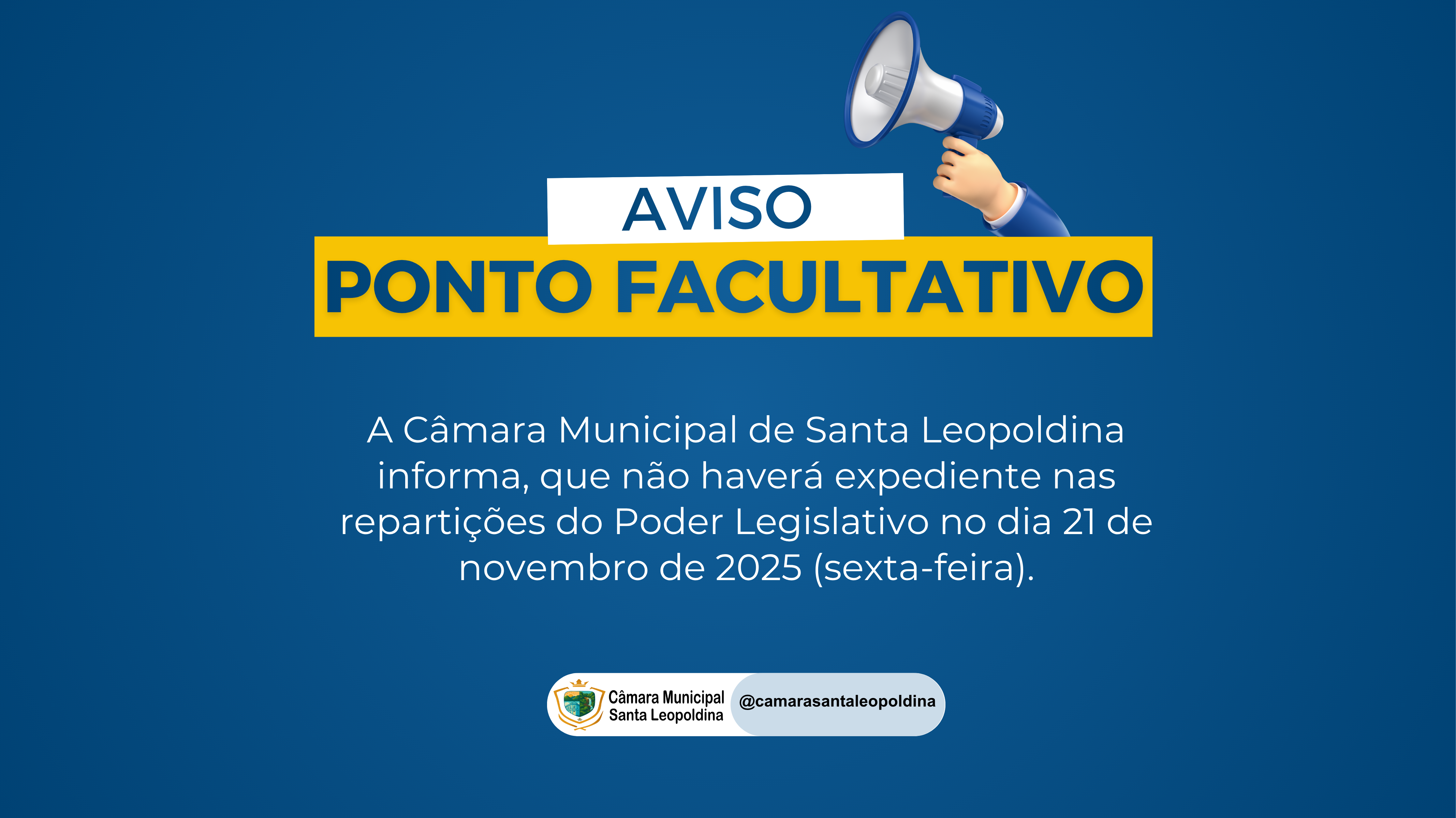 Ponto Facultativo 21/11