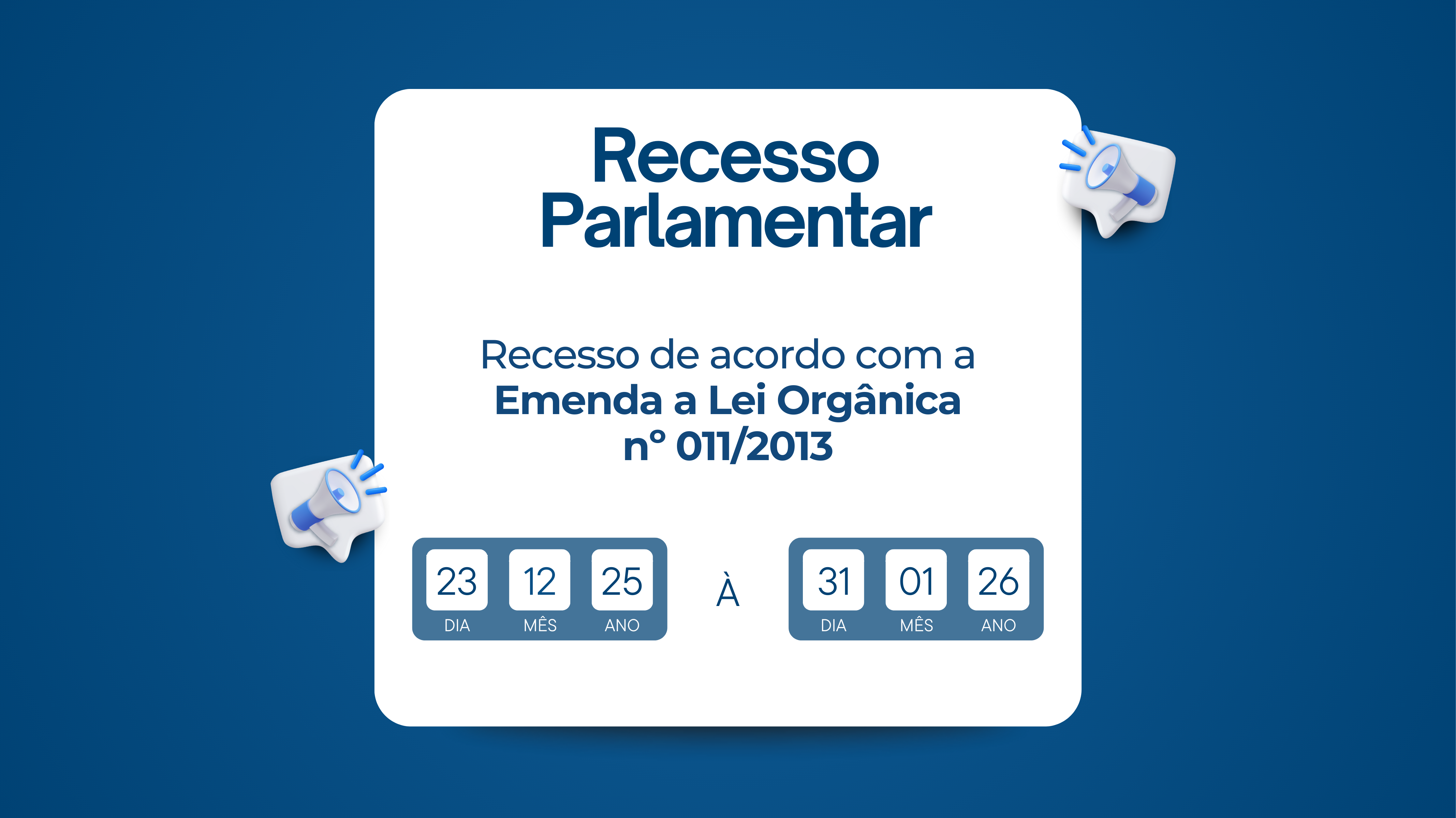 Recesso Parlamentar