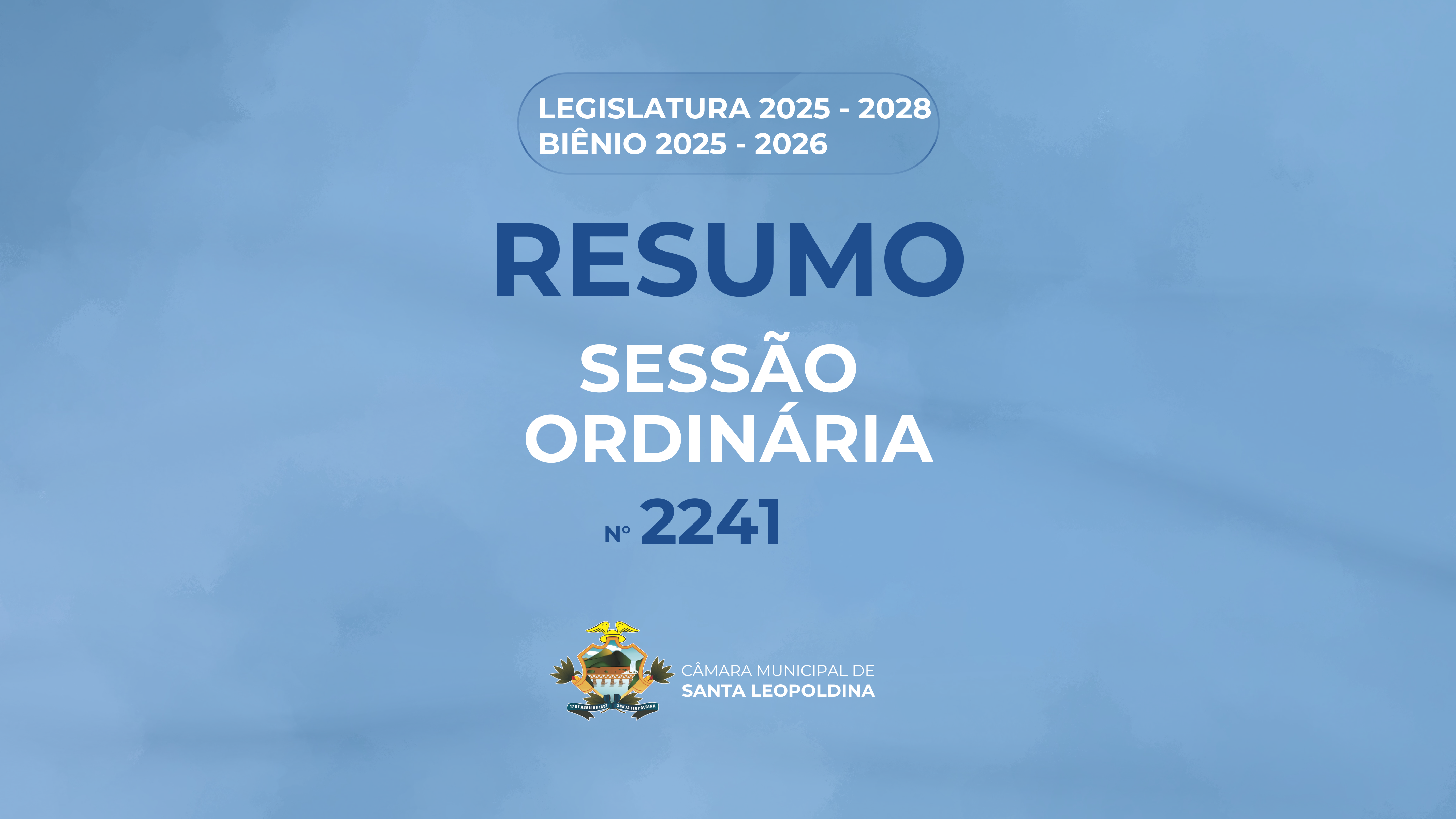 Resumo Sessão Ordinária 2241ª