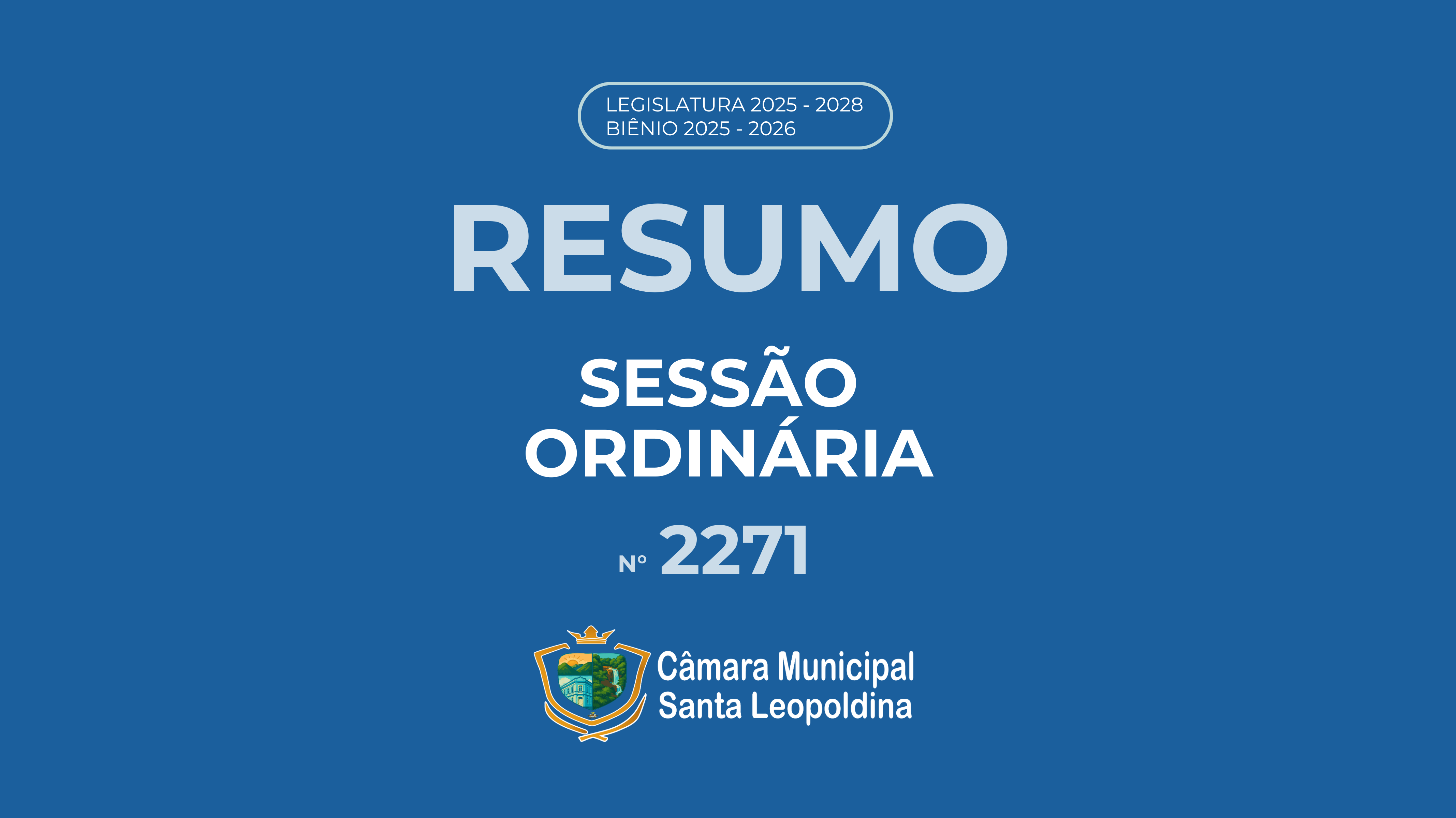 Resumo Sessão Ordinária 2271º