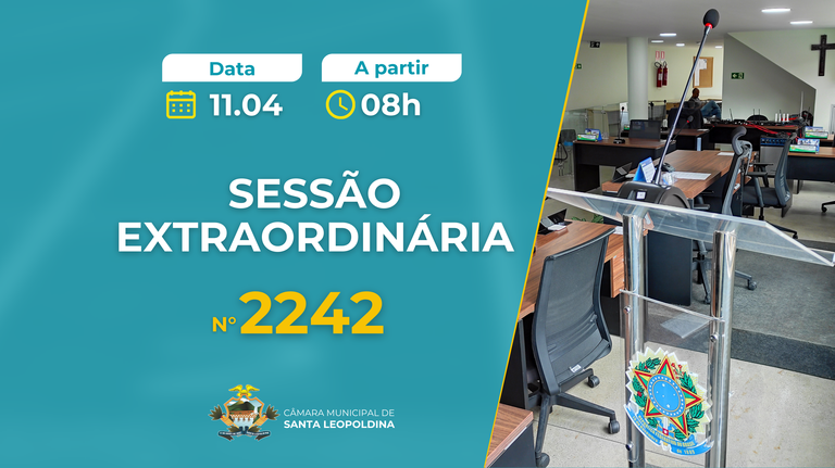 Sessão Extraordinária 2242ª