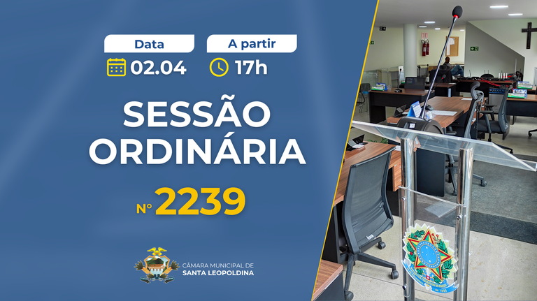 Sessão Ordinária 2239ª