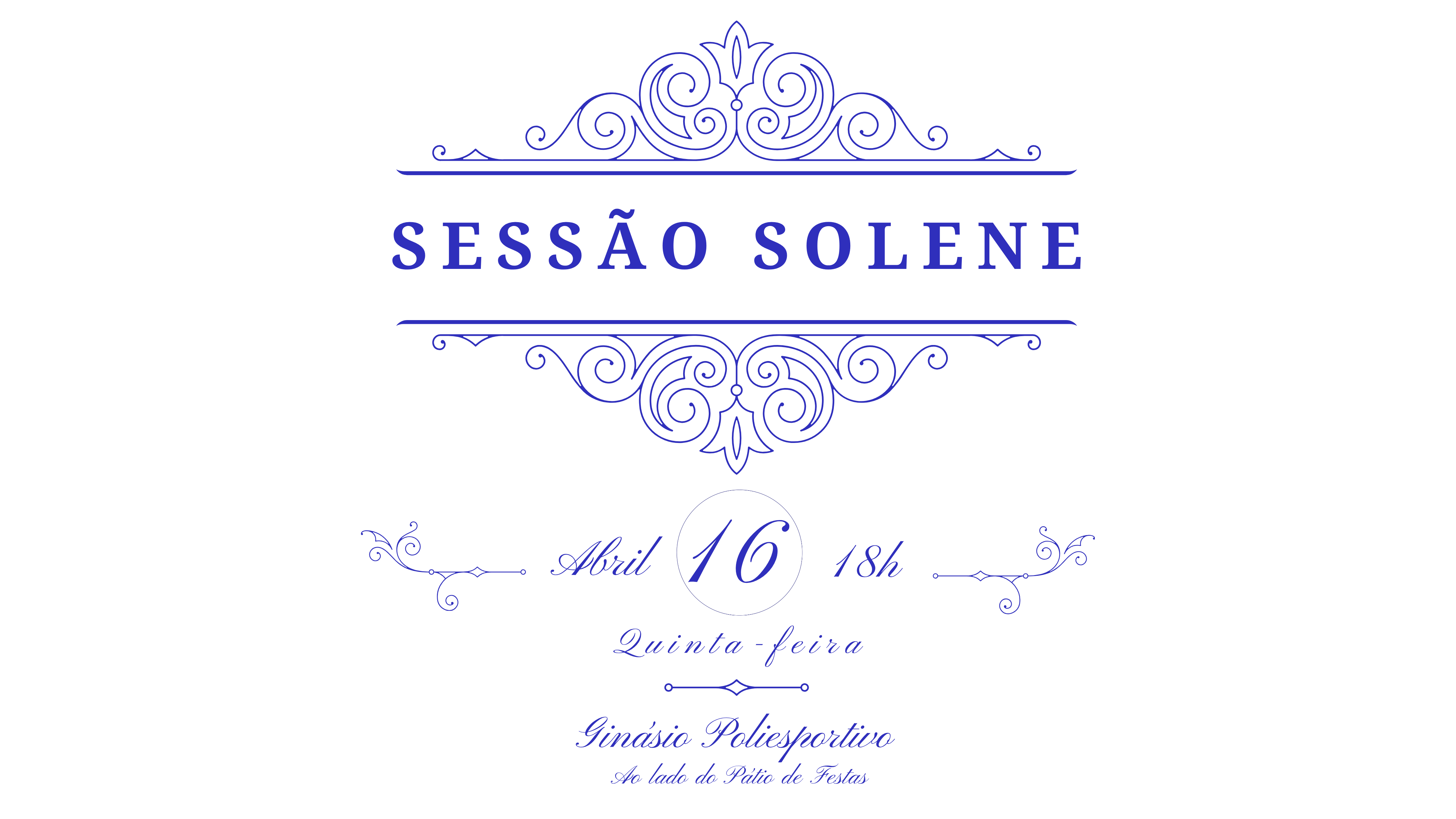 Sessão Solene 16 de abril