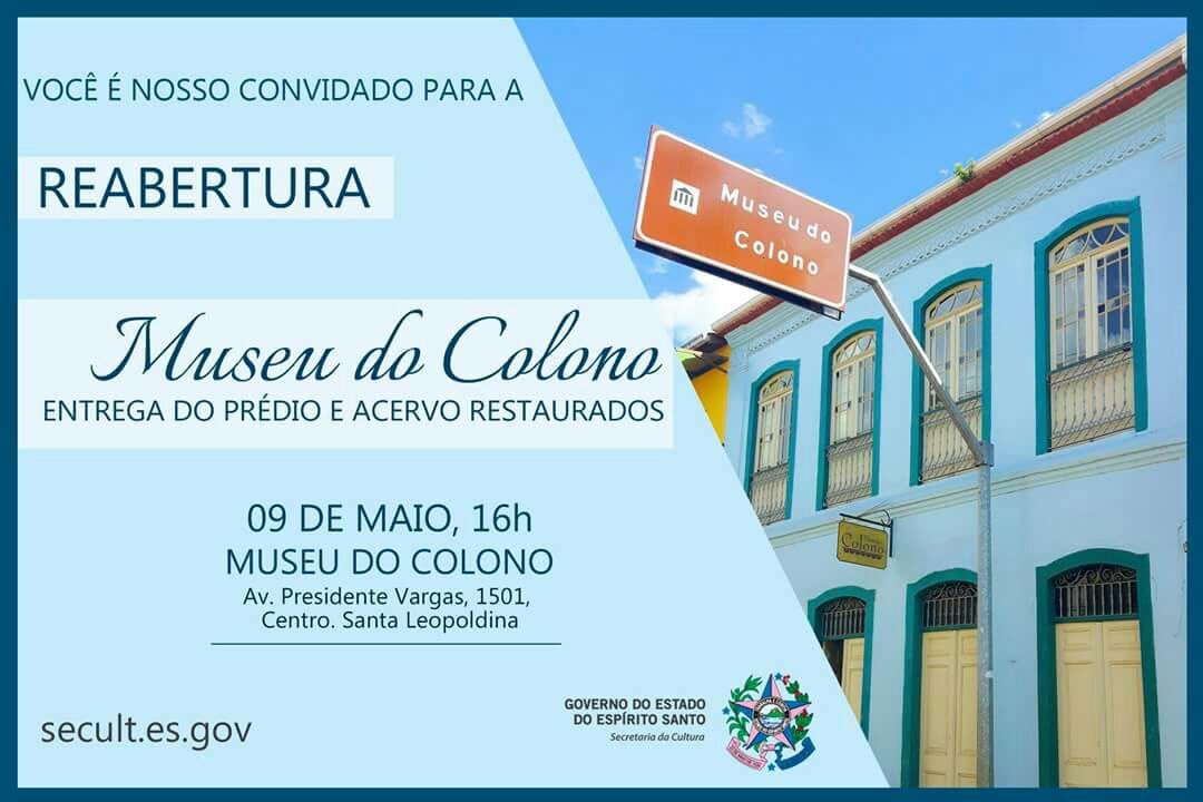 Reabertura do Museu do Colono